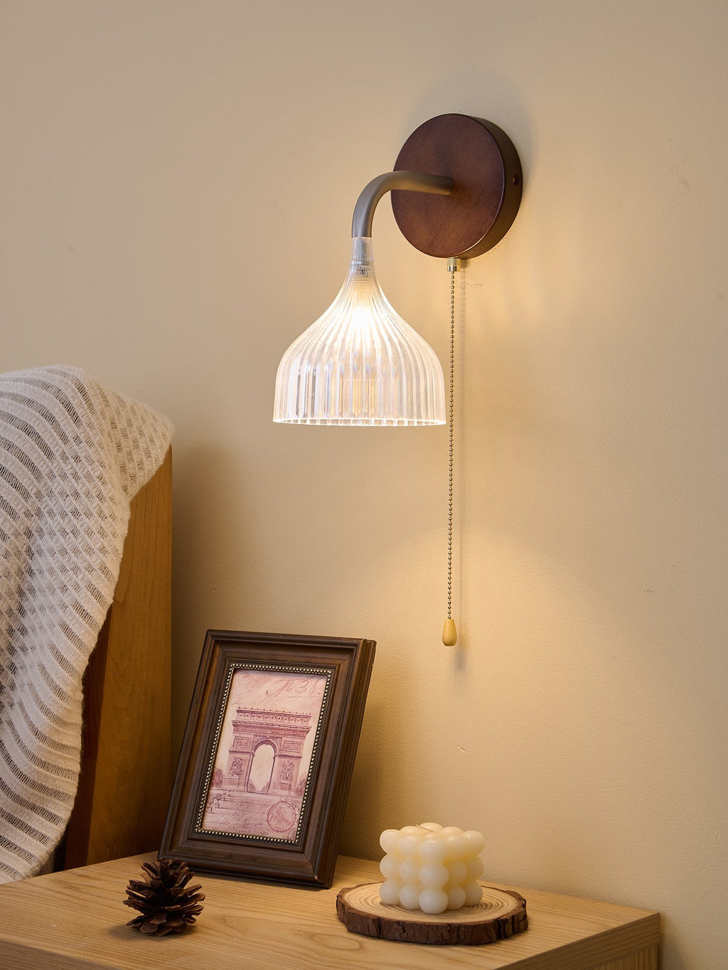 Lucina Wall Light, Hardwired Wall Sconce, detail 14