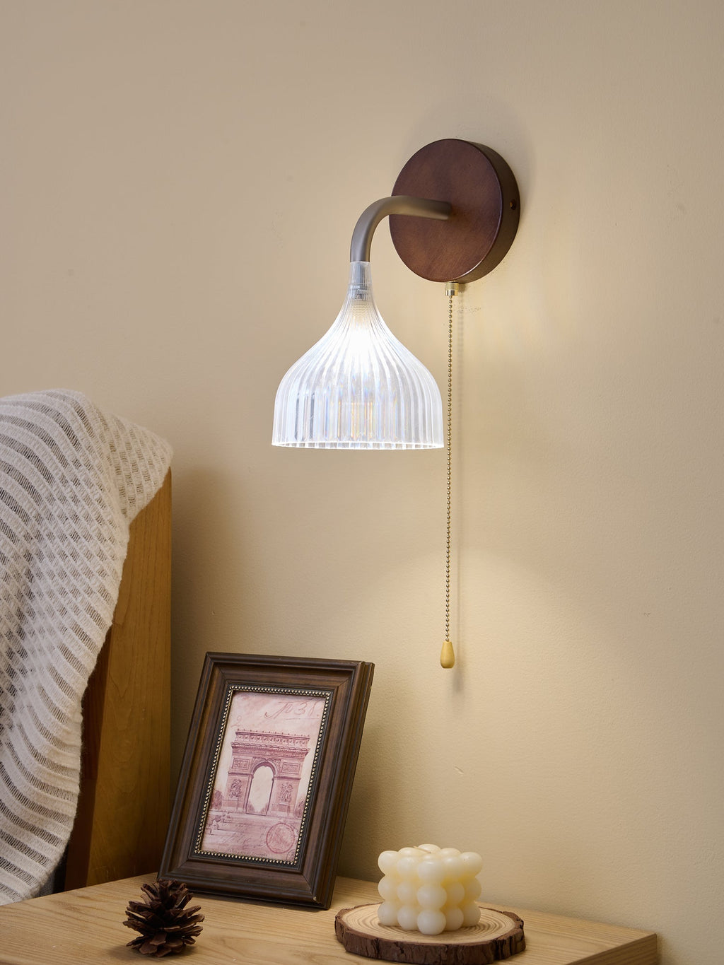 Lucina Wall Light, Hardwired Wall Sconce, detail 15