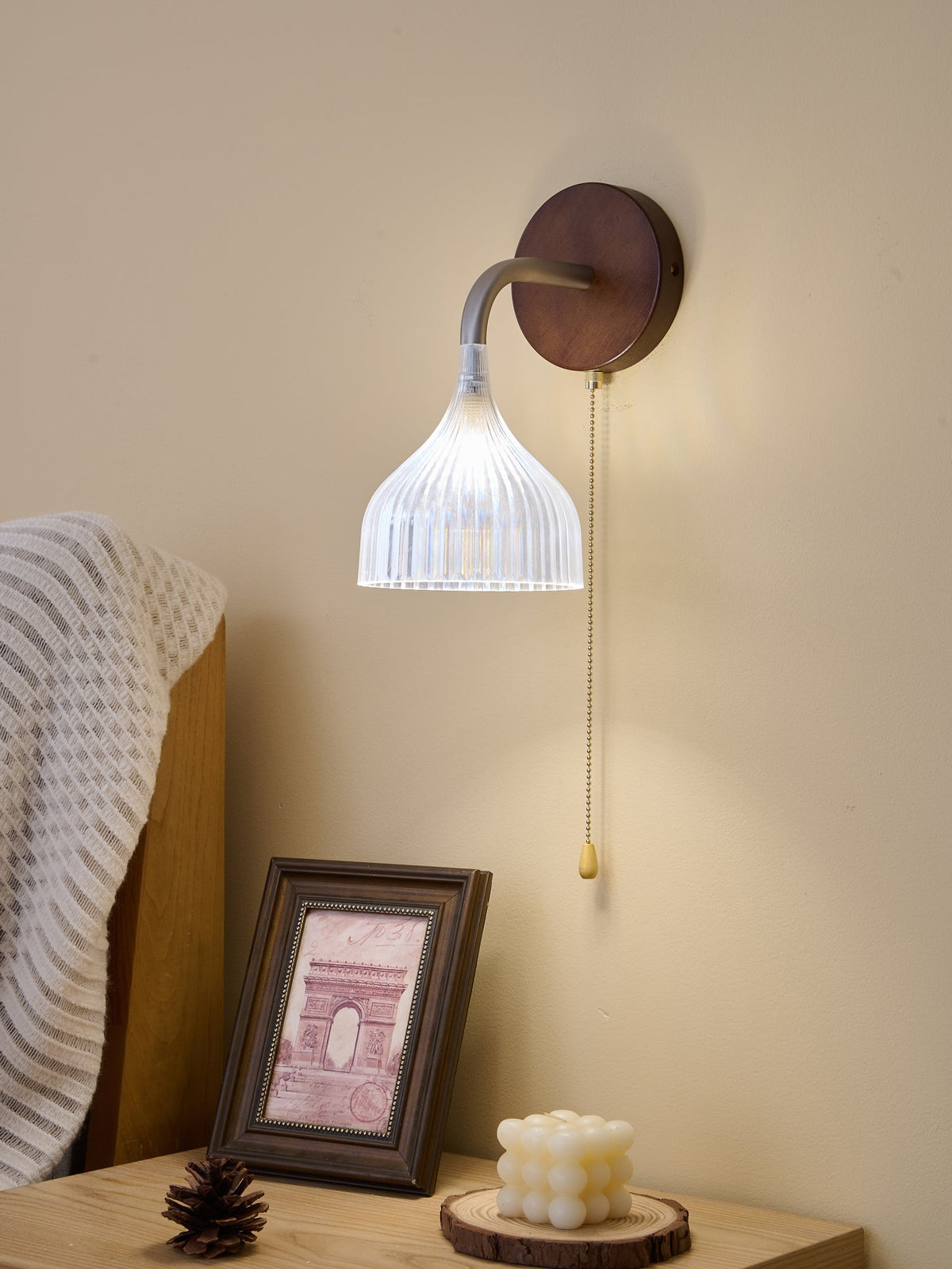 Lucina Wall Light, Hardwired Wall Sconce, detail 15