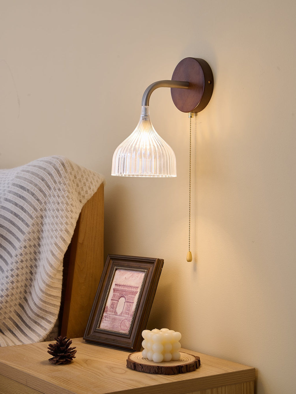 Lucina Wall Light, Hardwired Wall Sconce, detail 16