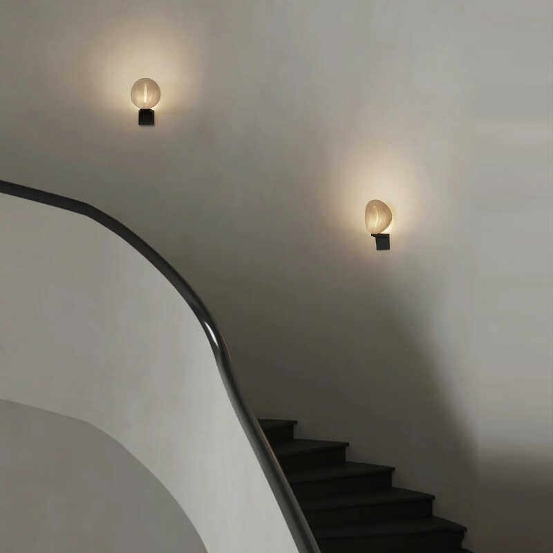 Lumen Rift Alabaster Wall Light, Hardwired Wall Sconce, detail 30