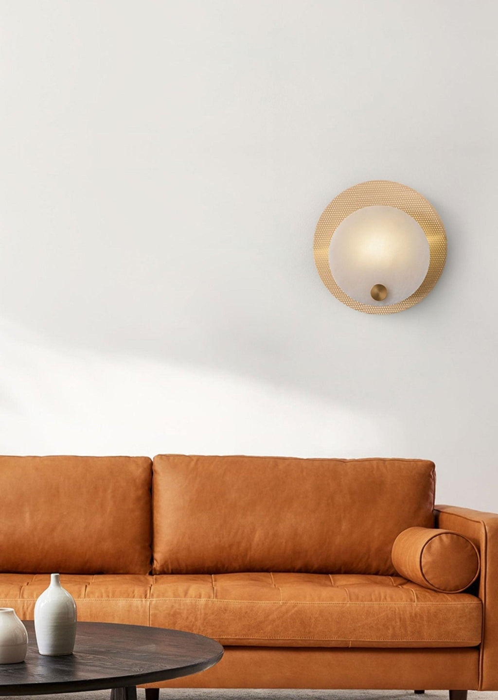 Lumen Alabaster Wall Light, Hardwired Wall Sconce, detail 6