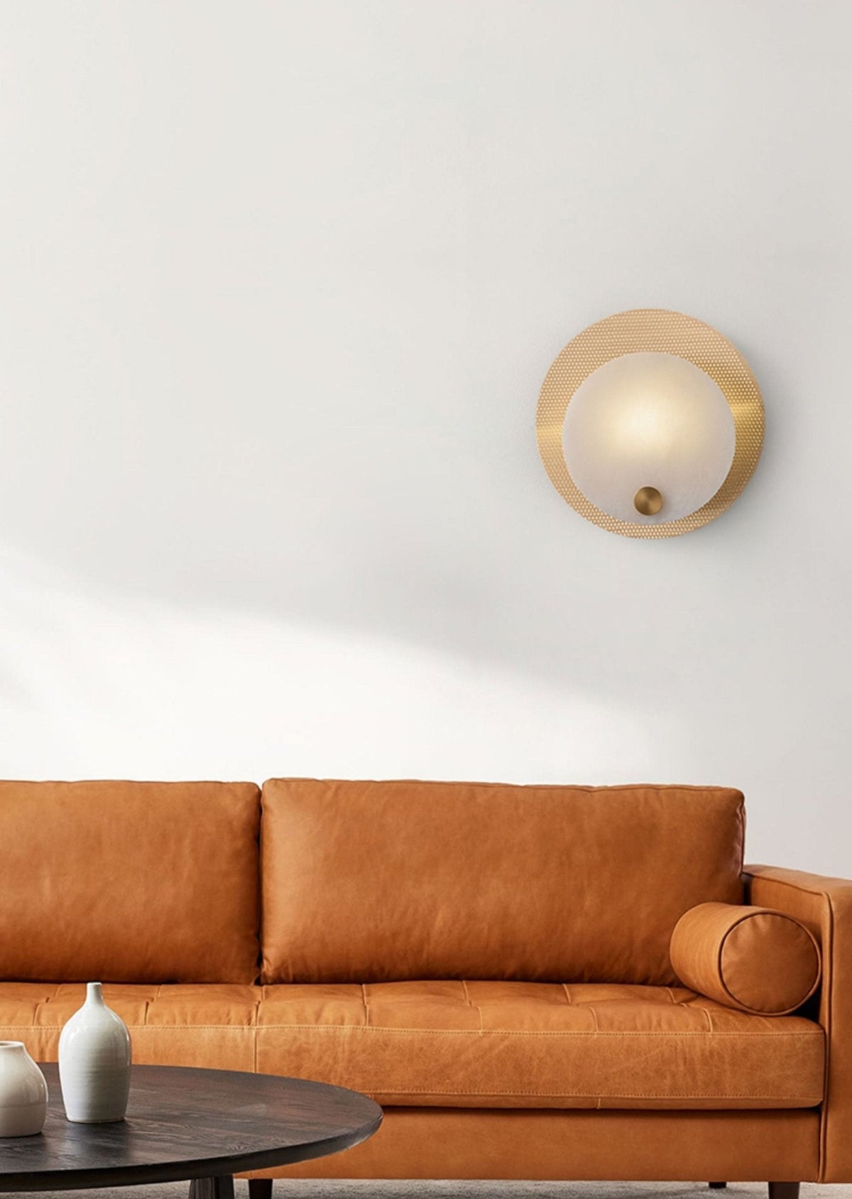 Lumen Alabaster Wall Light, Hardwired Wall Sconce, detail 6