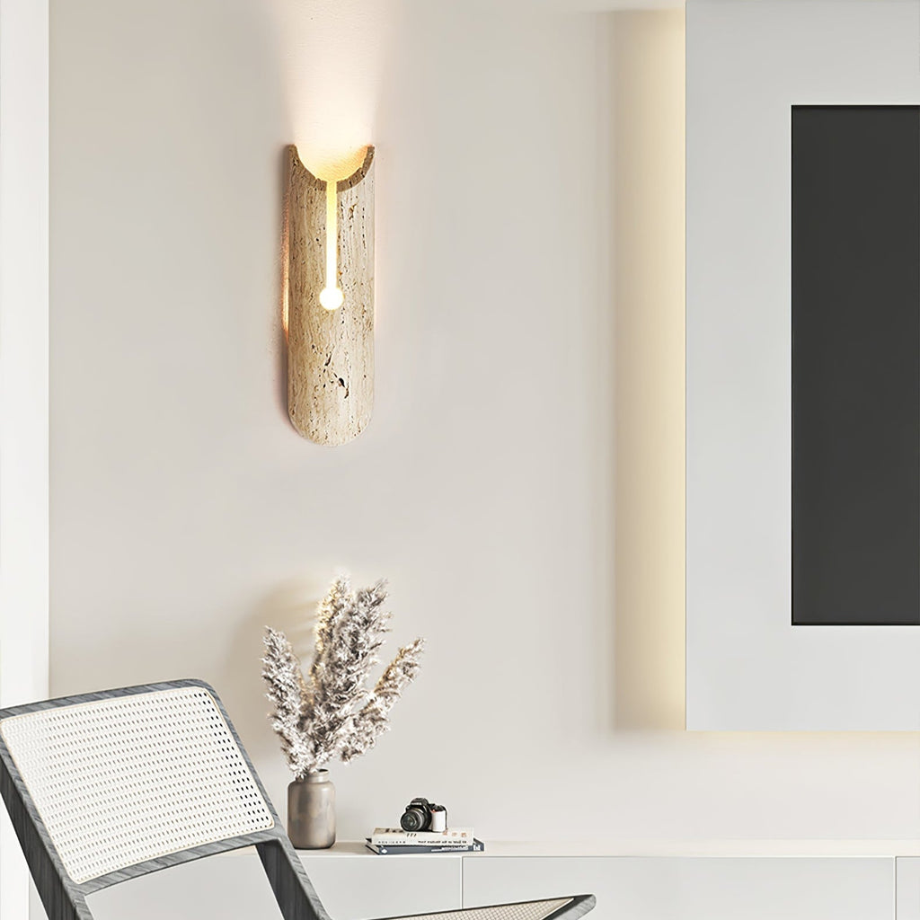 Lumen Crest Wall Light, Hardwired Wall Sconce, detail 3