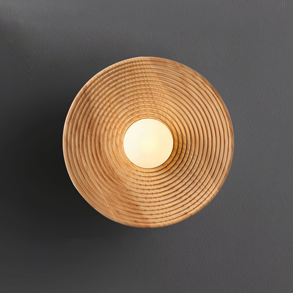 Lumina Contour Wooden Wall Light, Hardwired Wall Sconce, detail 15