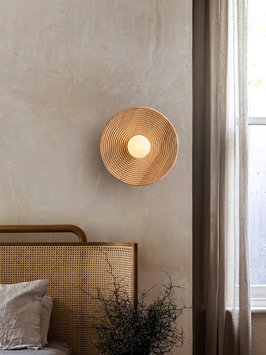 Lumina Contour Wooden Wall Light, Hardwired Wall Sconce, detail 28