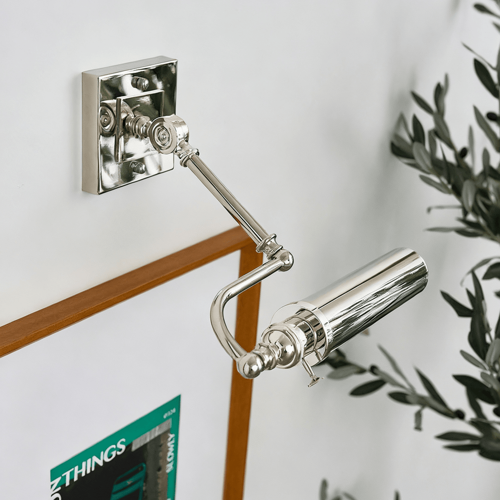 Lumina Polished Wall Light, Hardwired Wall Sconce, detail 7