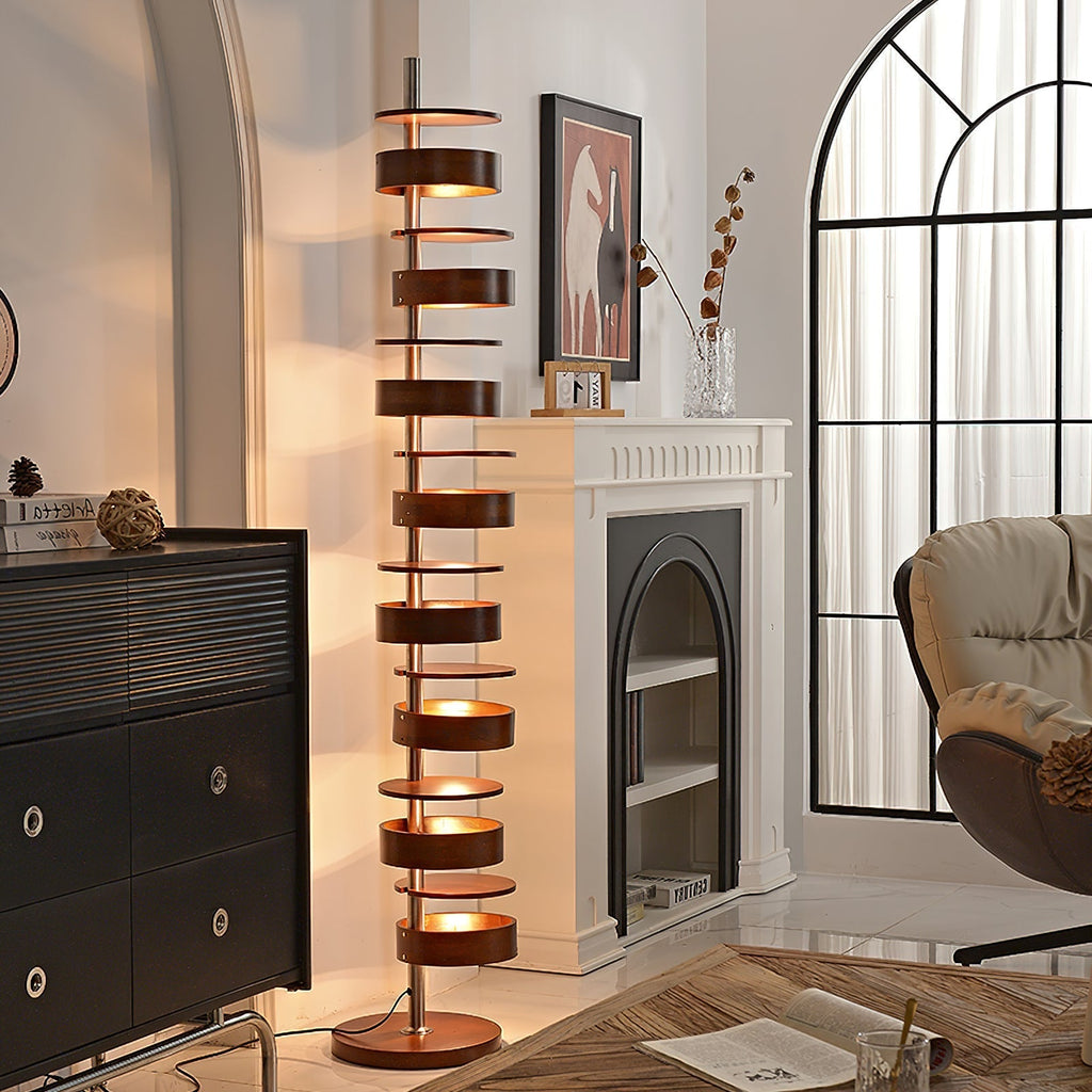 Luminis Wooden Floor Light, Floor Lamp, detail 18