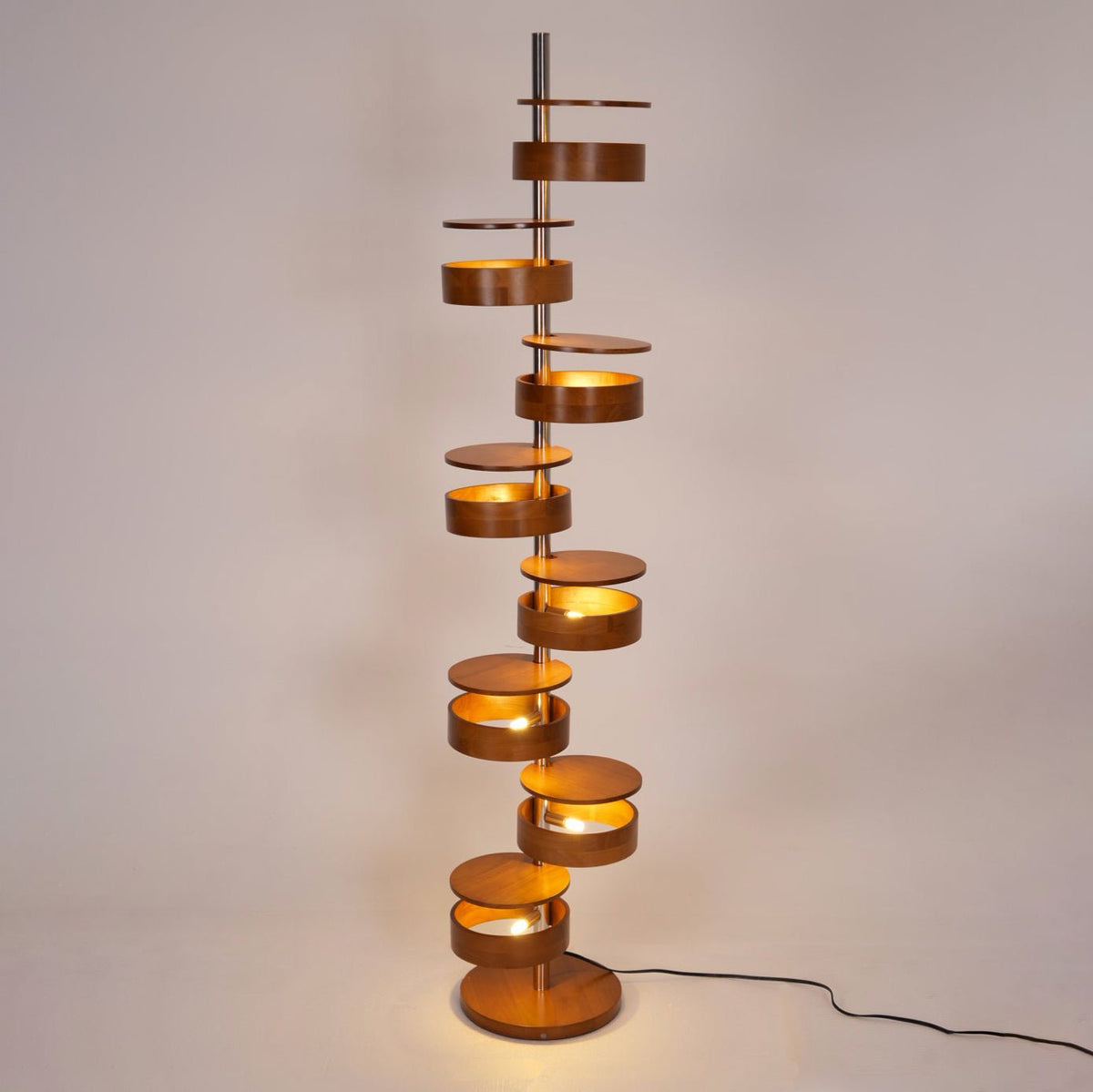 Luminis Wooden Floor Light, Floor Lamp, detail 11