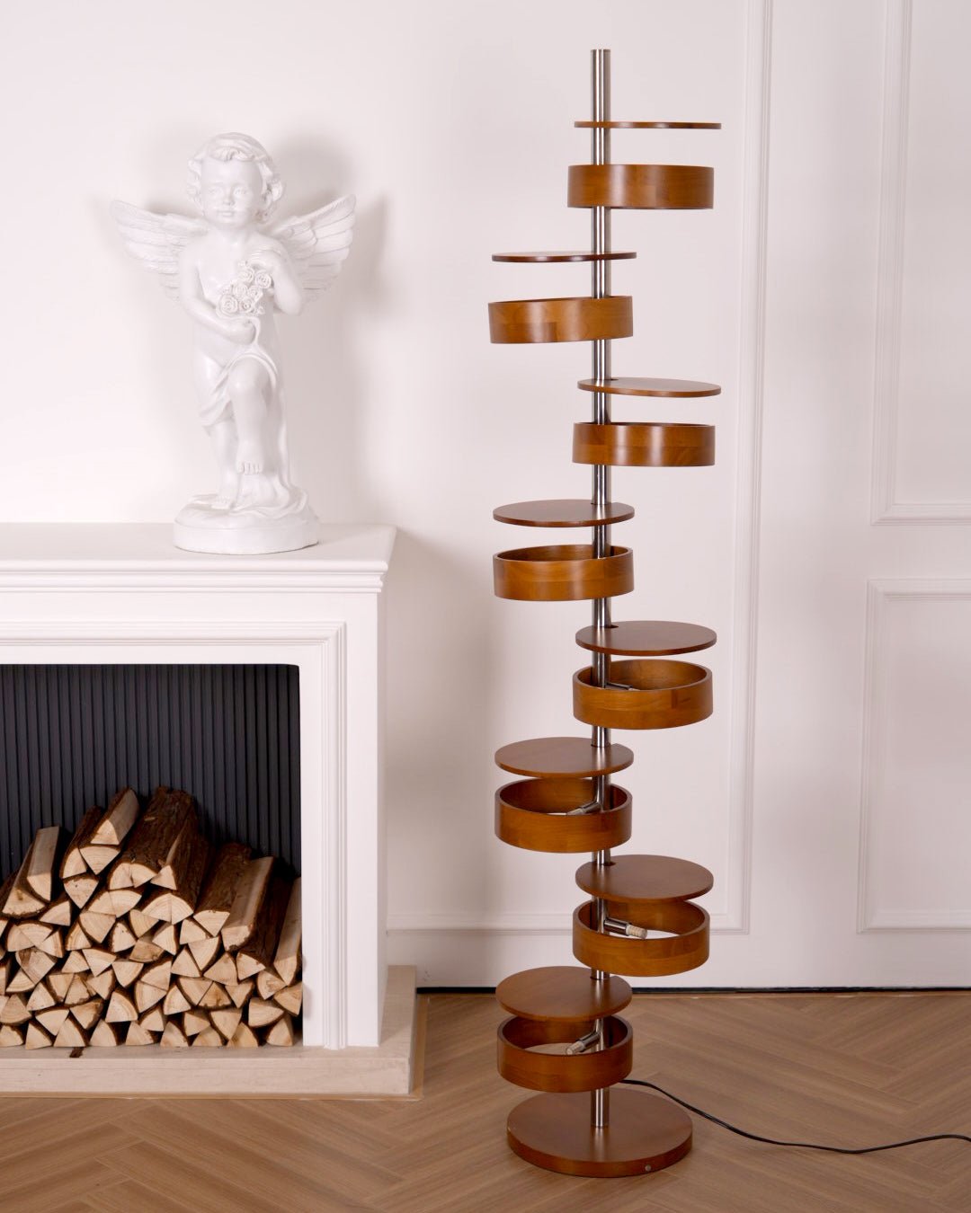 Luminis Wooden Floor Light, Floor Lamp, detail 4