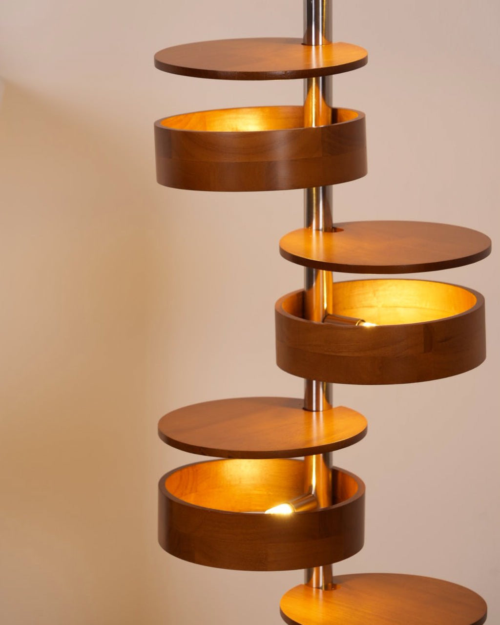 Luminis Wooden Floor Light, Floor Lamp, detail 5