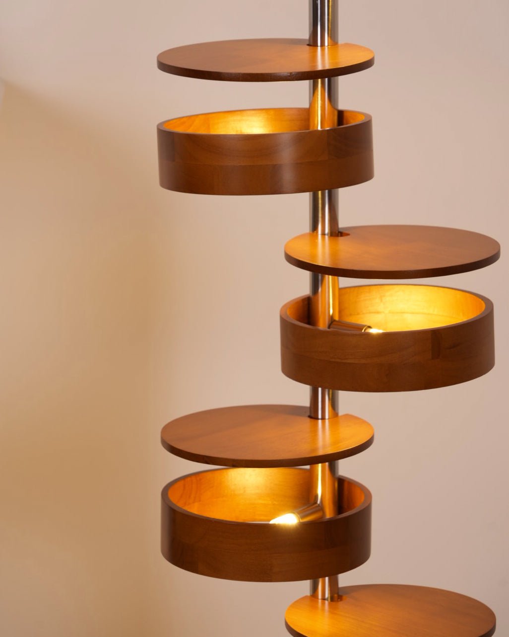 Luminis Wooden Floor Light, Floor Lamp, detail 5