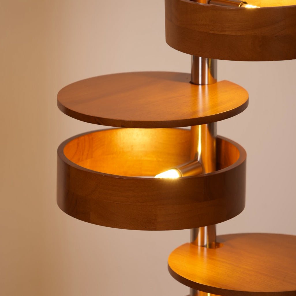 Luminis Wooden Floor Light, Floor Lamp, detail 6