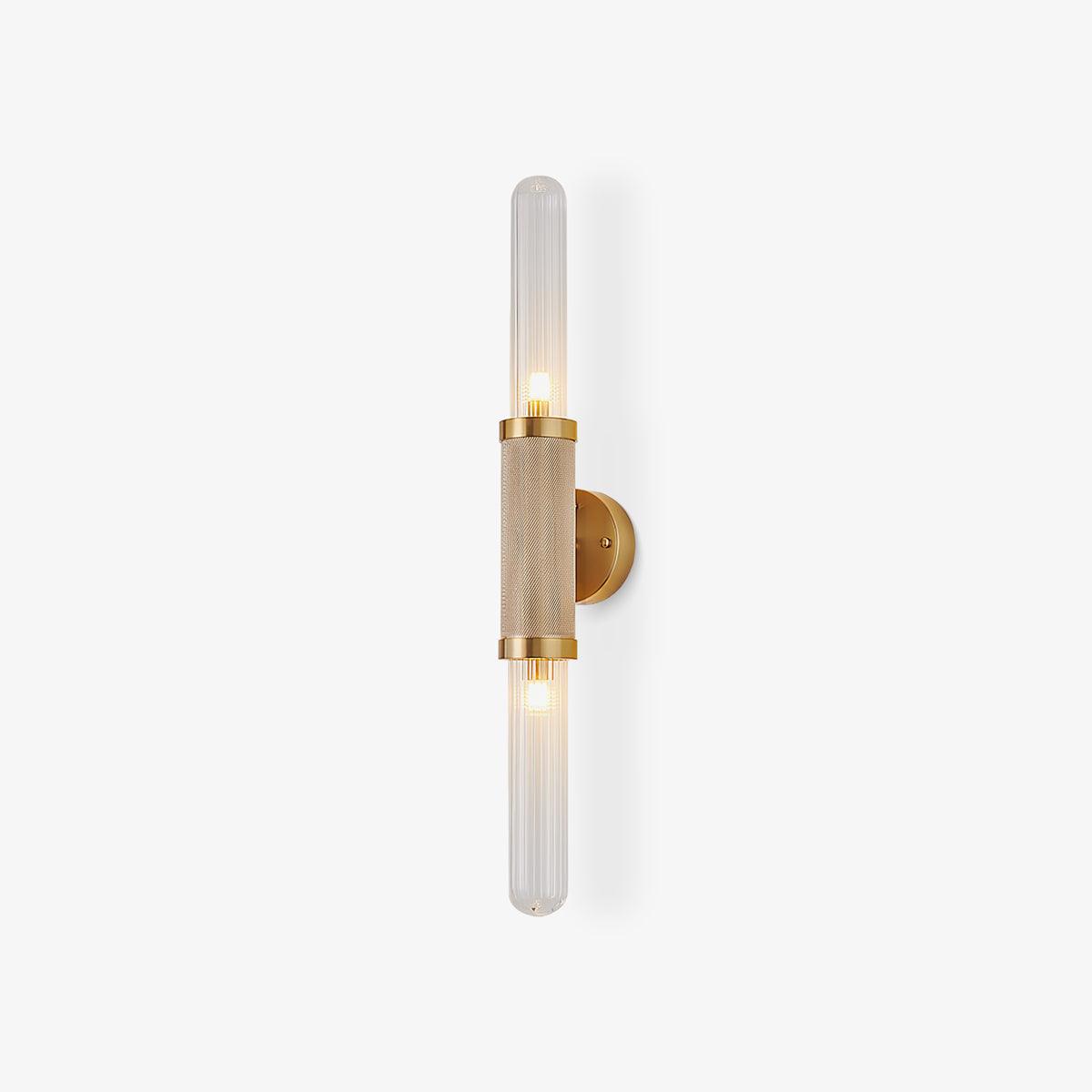 Luminous Column Wall-mounted Lamp Wall Light, Hardwired Wall Sconce, Metal, W 4.7 x H 29.9