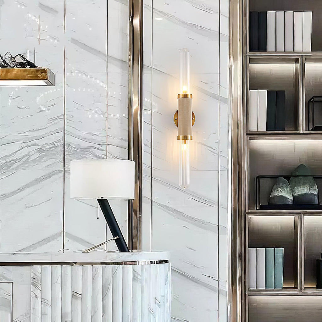 Luminous Column Wall-mounted Lamp Wall Light, Hardwired Wall Sconce, detail 5
