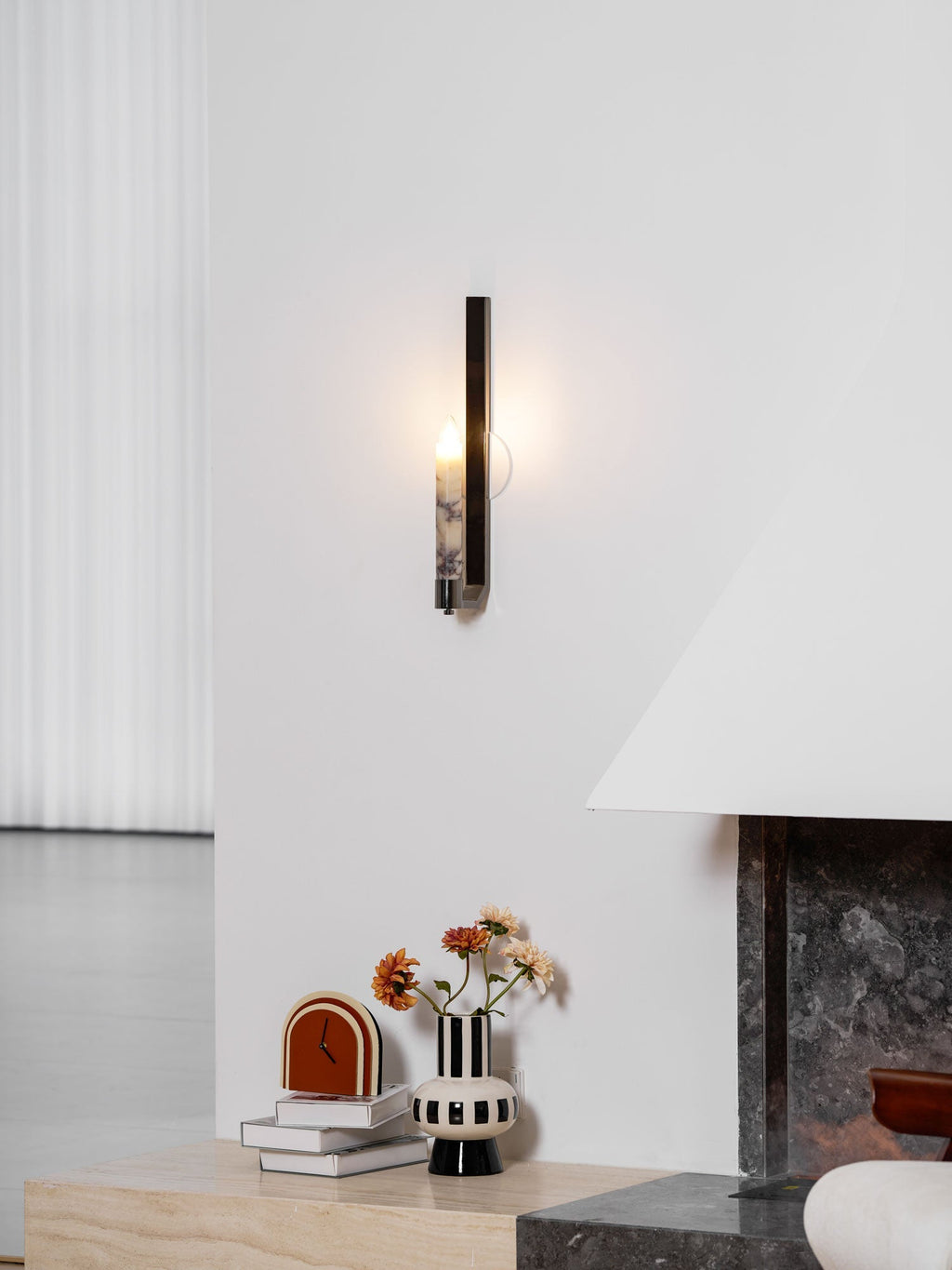 Lumivolt Alabaster Wall Light - Wall Lamp, Hardwired Wall Sconce, detail 16