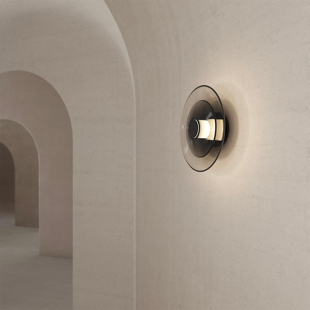 Luna A Disc Wall Light, Hardwired Wall Sconce, detail 3