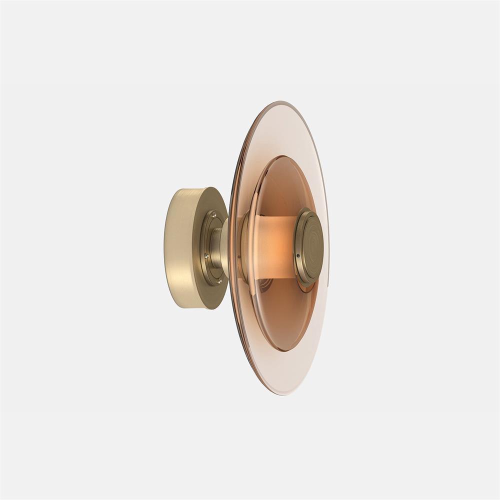 Luna A Disc Wall Light, Hardwired Wall Sconce, detail 14