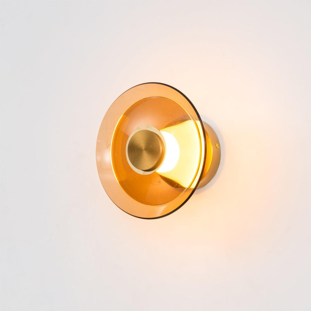 Luna A Disc Wall Light, Hardwired Wall Sconce, detail 2