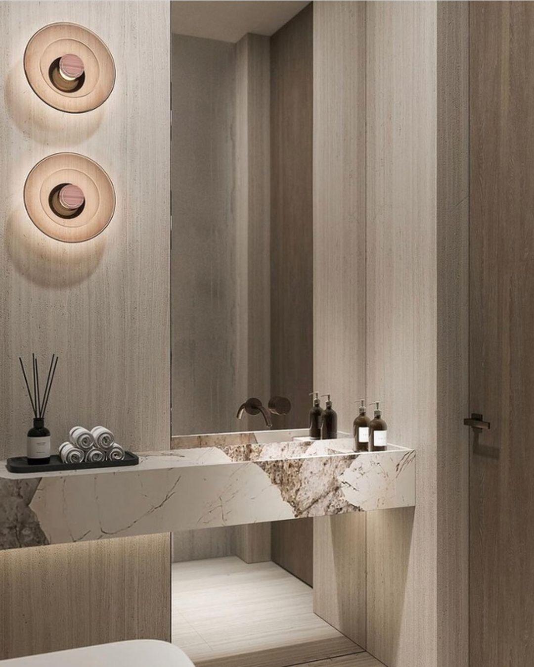 Luna A Disc Wall Light, Hardwired Wall Sconce, detail 9