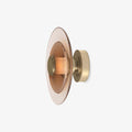 Luna A Disc Wall Light, Hardwired Wall Sconce, Iron, Set of 2 Φ 9.1 x H 9.1