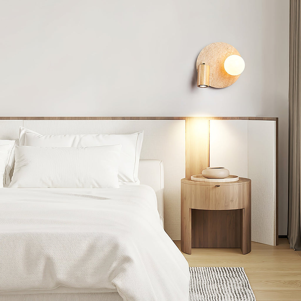 Lunara Duo Wall Light, Hardwired Wall Sconce, detail 4