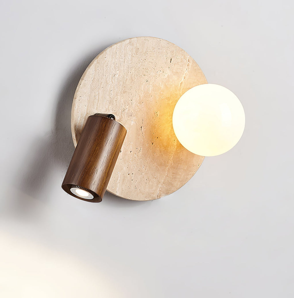 Lunara Duo Wall Light, Hardwired Wall Sconce, detail 6