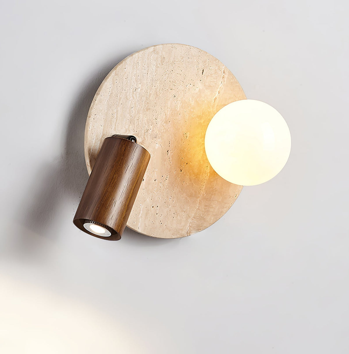 Lunara Duo Wall Light, Hardwired Wall Sconce, detail 6