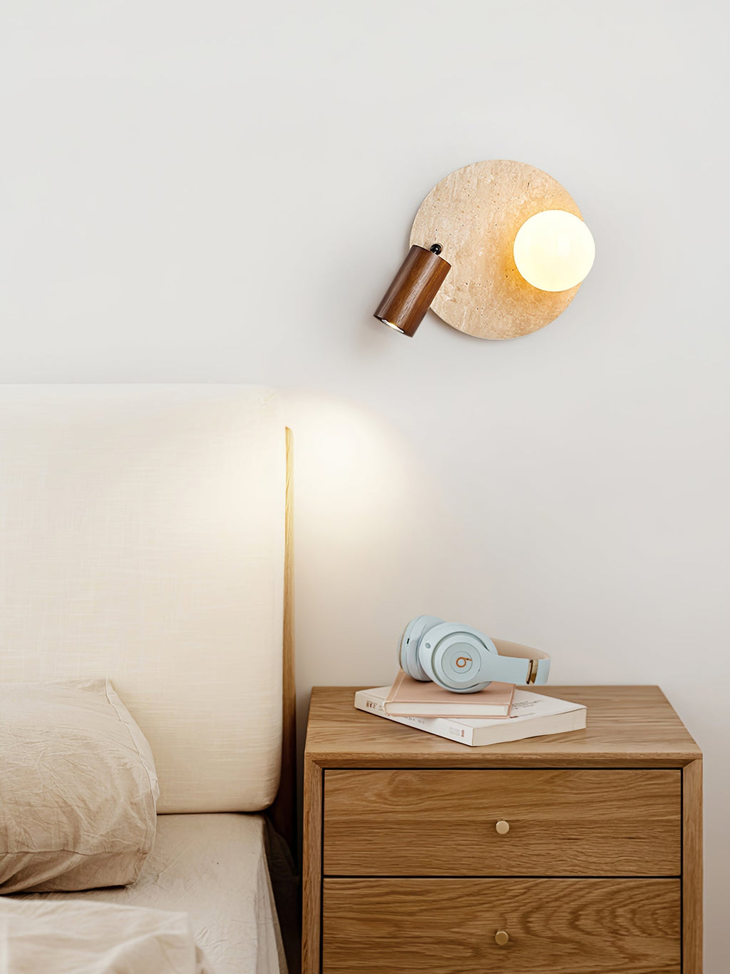Lunara Duo Wall Light, Hardwired Wall Sconce, detail 13