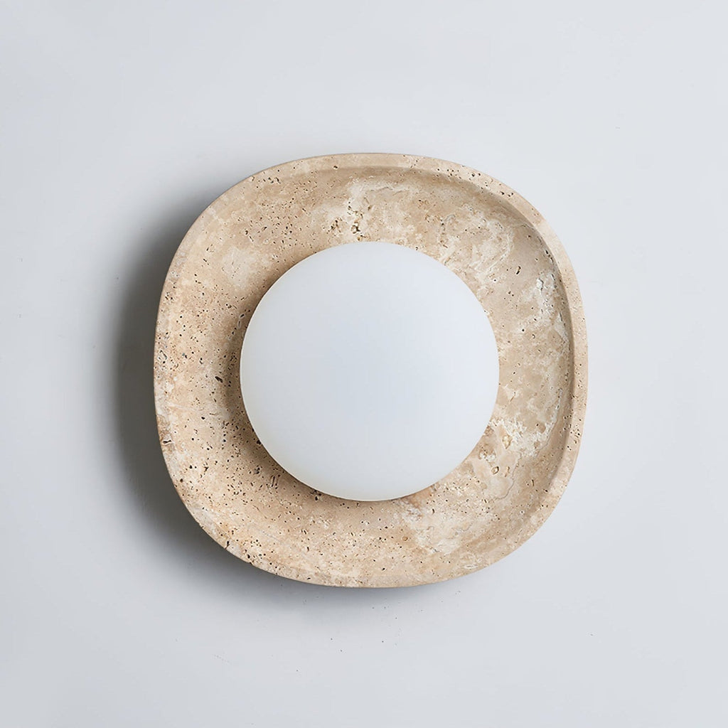 Lunara Fossil Wall Light, Hardwired Wall Sconce, detail 10