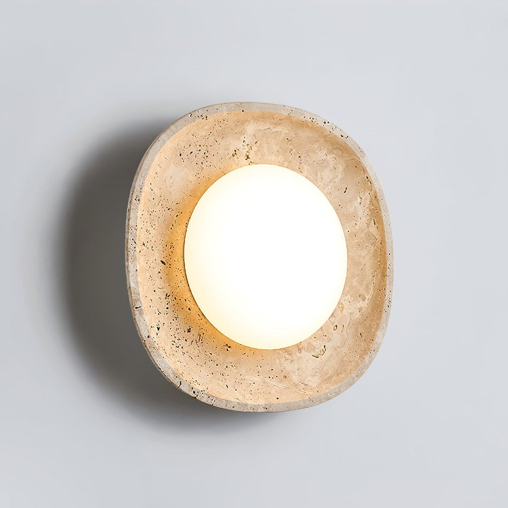 Lunara Fossil Wall Light, Hardwired Wall Sconce, detail 7