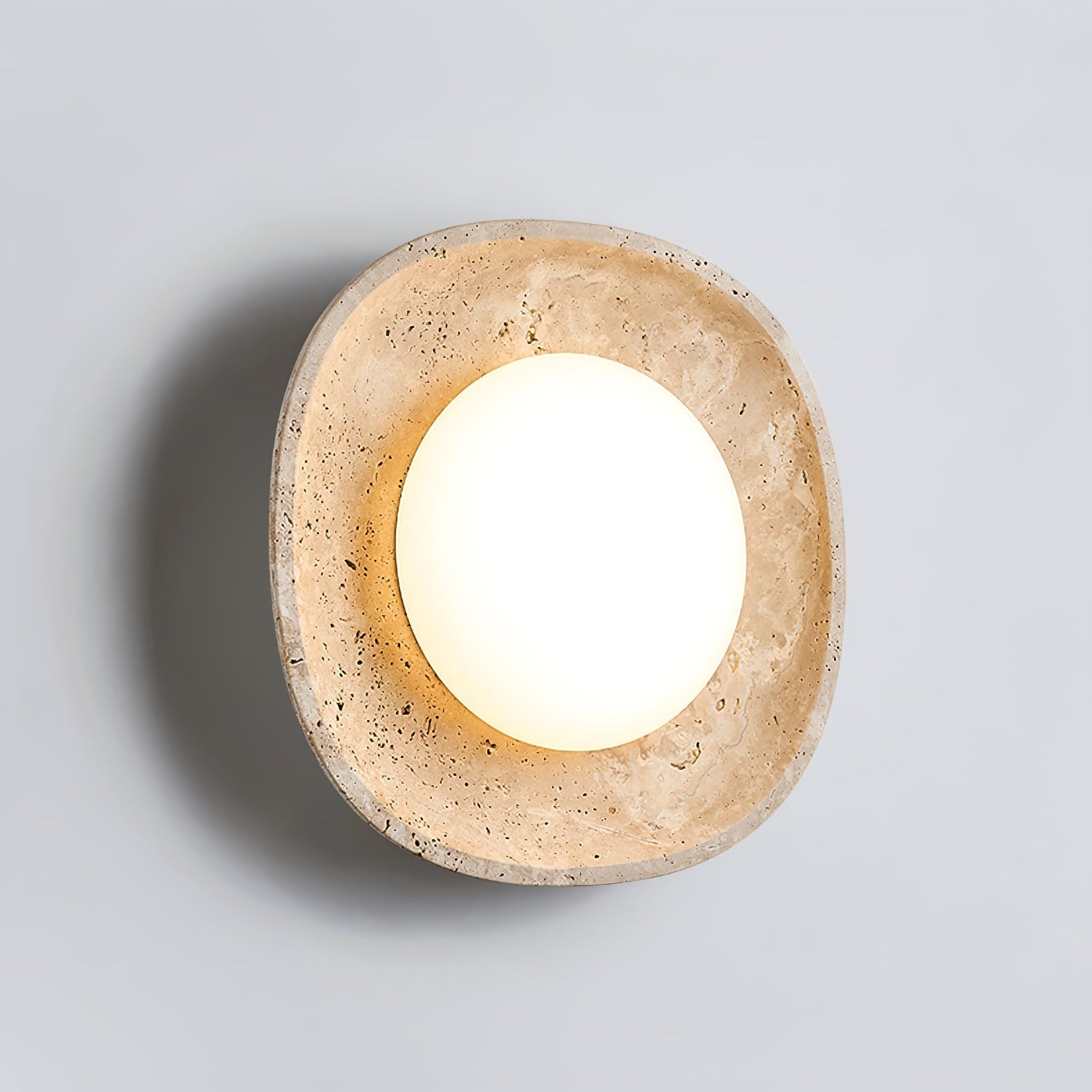 Lunara Fossil Wall Light, Hardwired Wall Sconce, detail 7