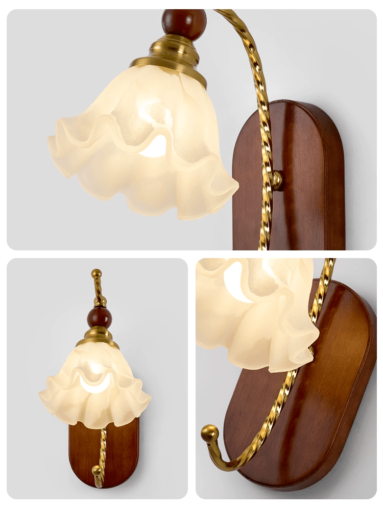 Lunaria Wall Light, Hardwired Wall Sconce, detail 9