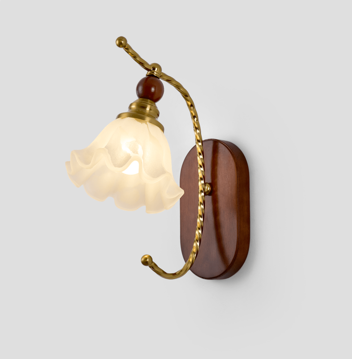 Lunaria Wall Light, Hardwired Wall Sconce, detail 2