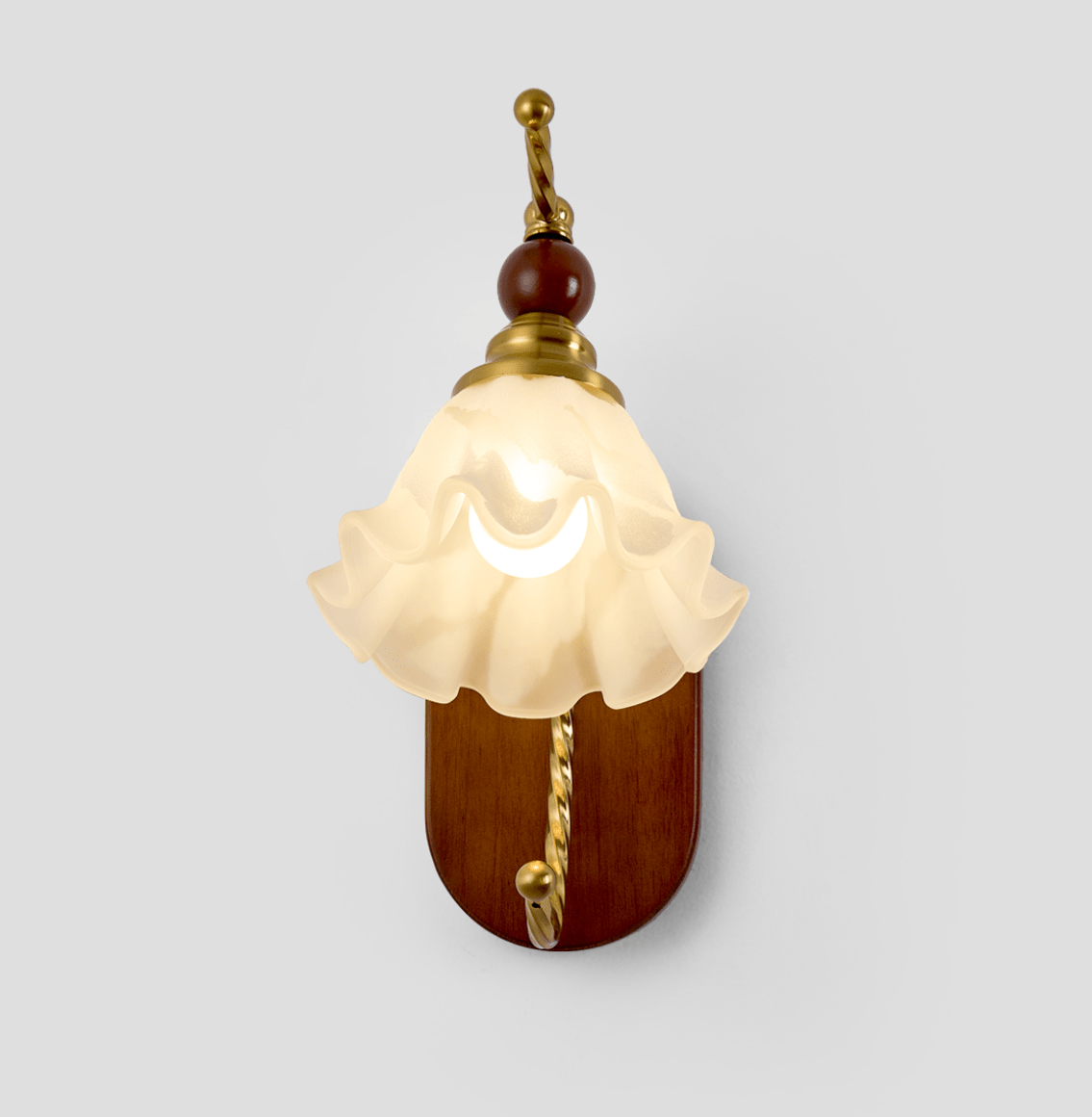 Lunaria Wall Light, Hardwired Wall Sconce, detail 3