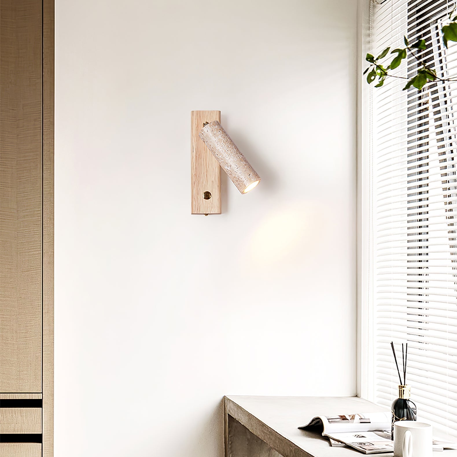Lustra Torch Wall Light, Hardwired Wall Sconce, detail 3