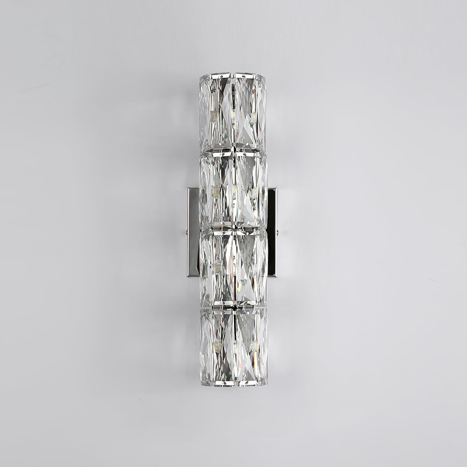Premium Crystal Column LED Wall Light, Bedroom Wall Sconce, detail 18