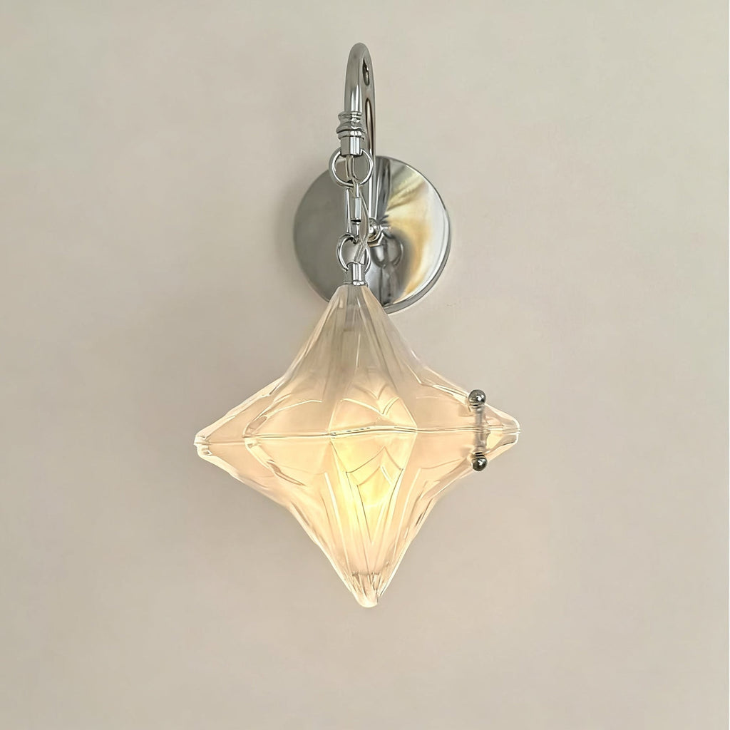 Lyra Star Wall Light, Hardwired Wall Sconce, detail 8