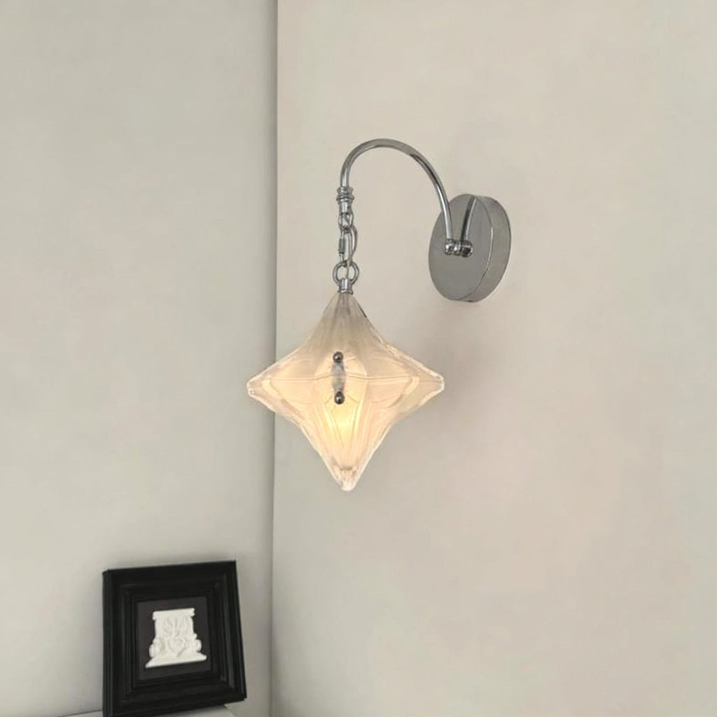 Lyra Star Wall Light, Hardwired Wall Sconce, detail 12