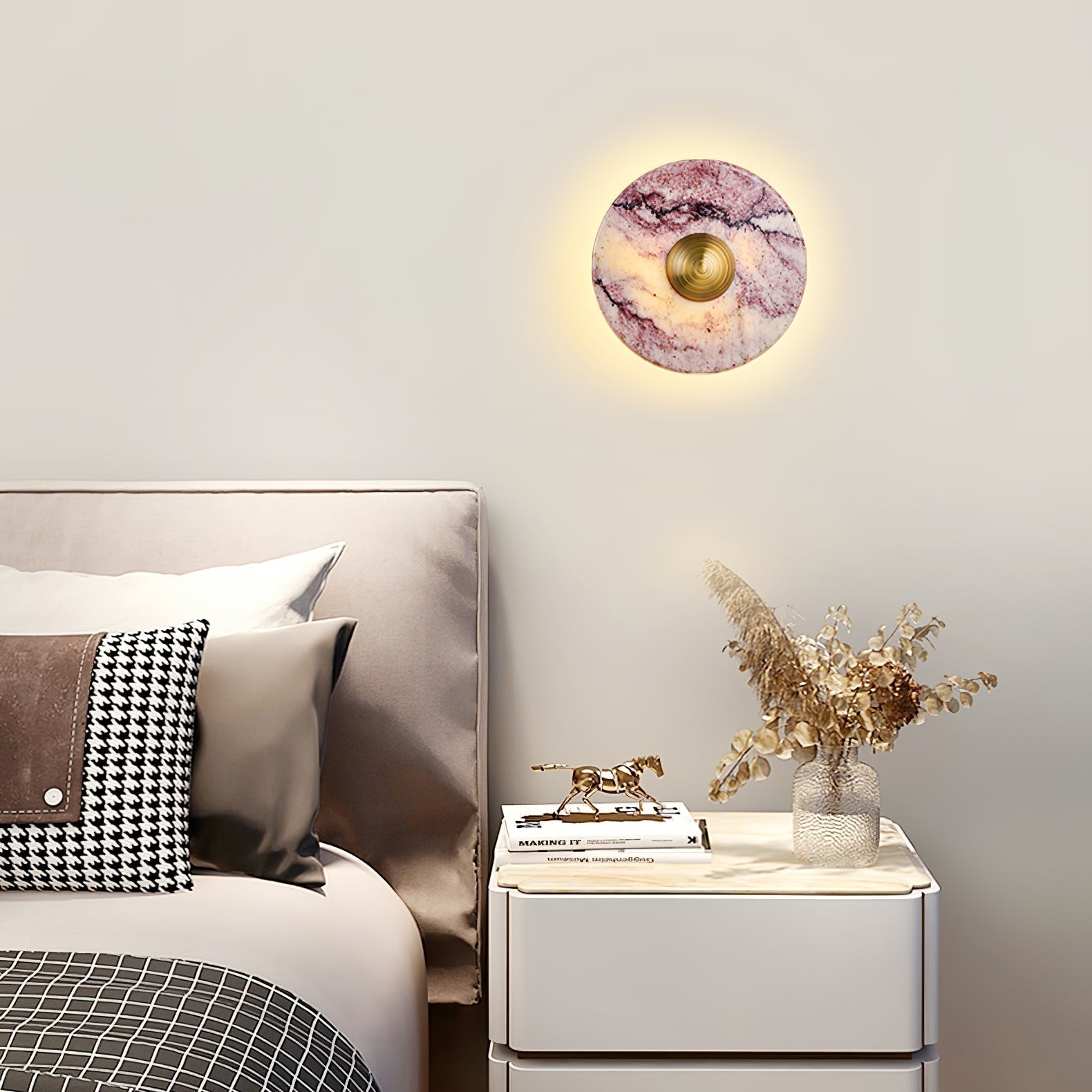 Lysandra Wall Light, Hardwired Wall Sconce, detail 4