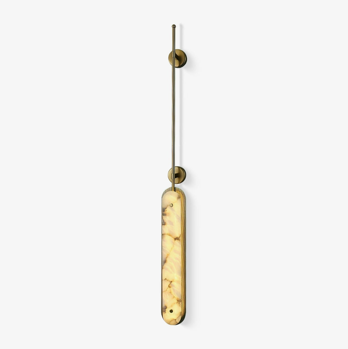 Lysandra Alabaster Wall Light, Hardwired Wall Sconce, detail 9