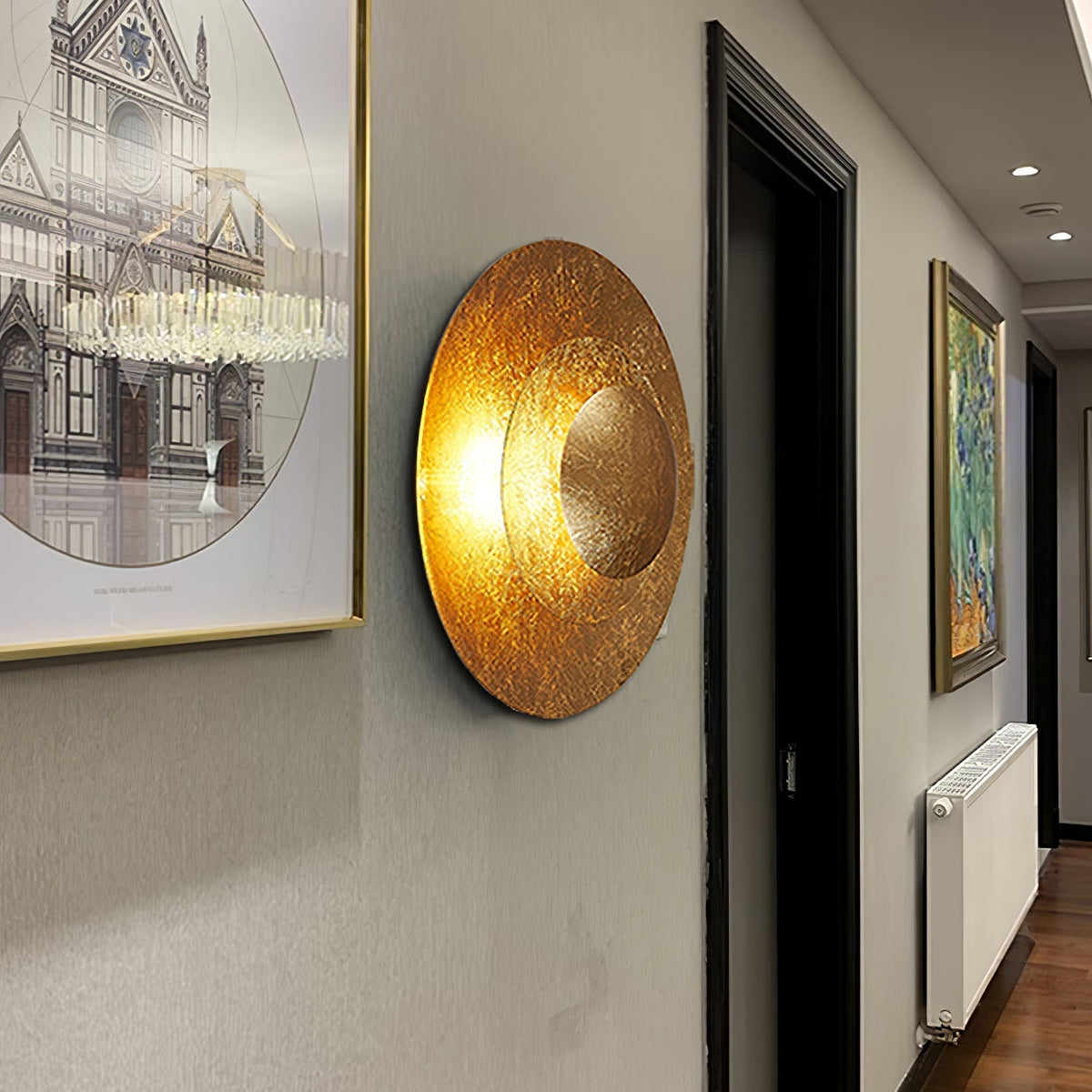 Machine Wall Light, Hardwired Wall Sconce, detail 14