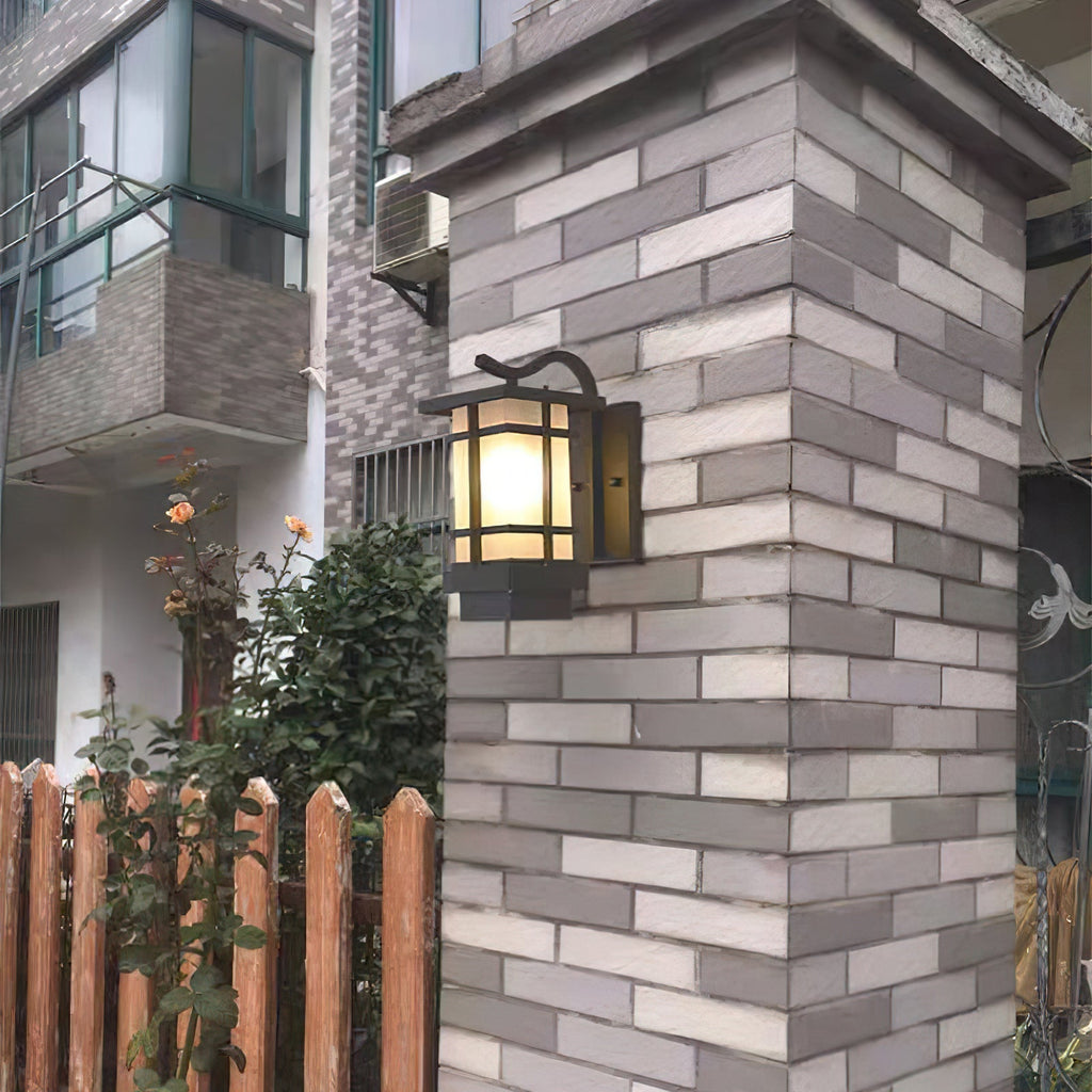 Madison Lantern Exterior Wall Light, Outdoor Wall Light, detail 14