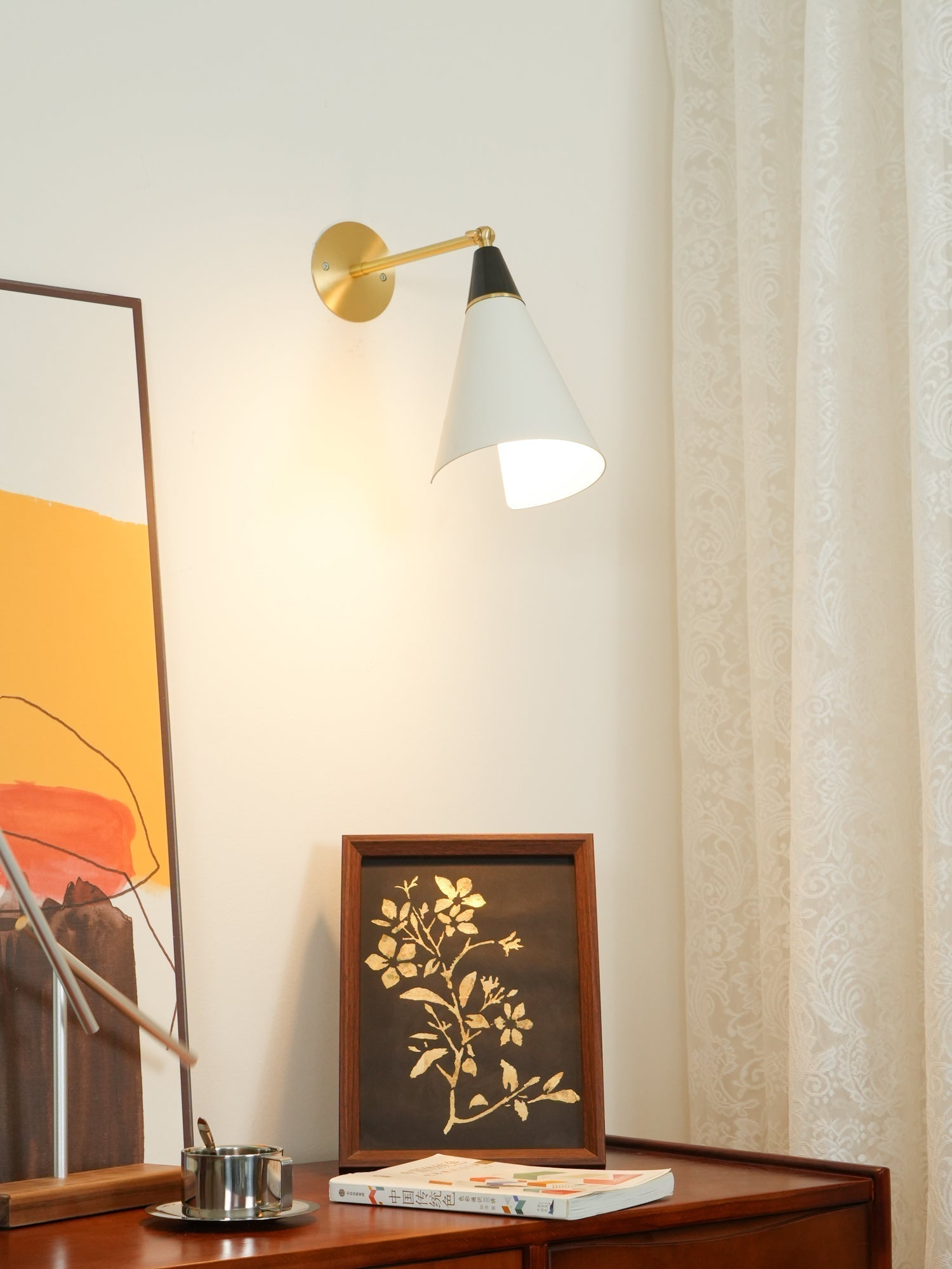 Petite Magari Wall Light, Hardwired Wall Sconce, detail 21