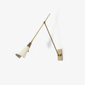 Magari Wall Light - Dia 14cm x H 28cm Metal, Hardwired Wall Sconce