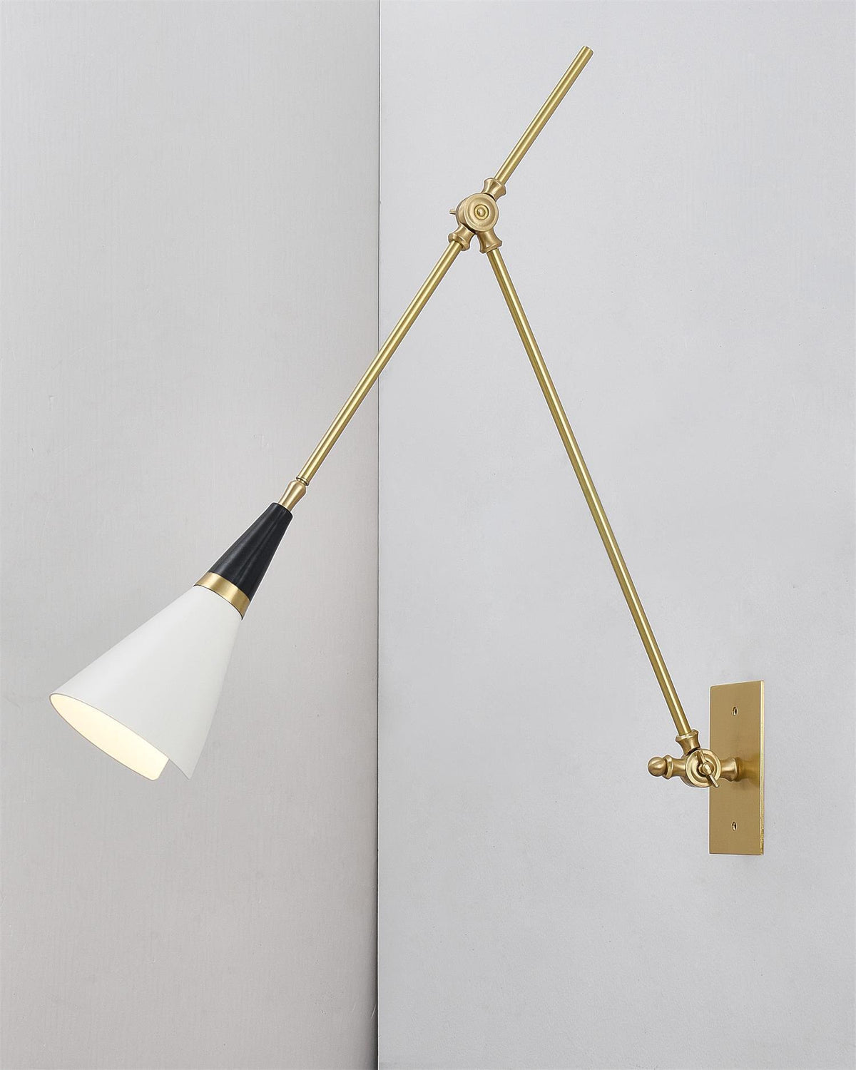 Magari Wall Light - L 74cm x H 66cm Metal, Hardwired Wall Sconce, detail 20