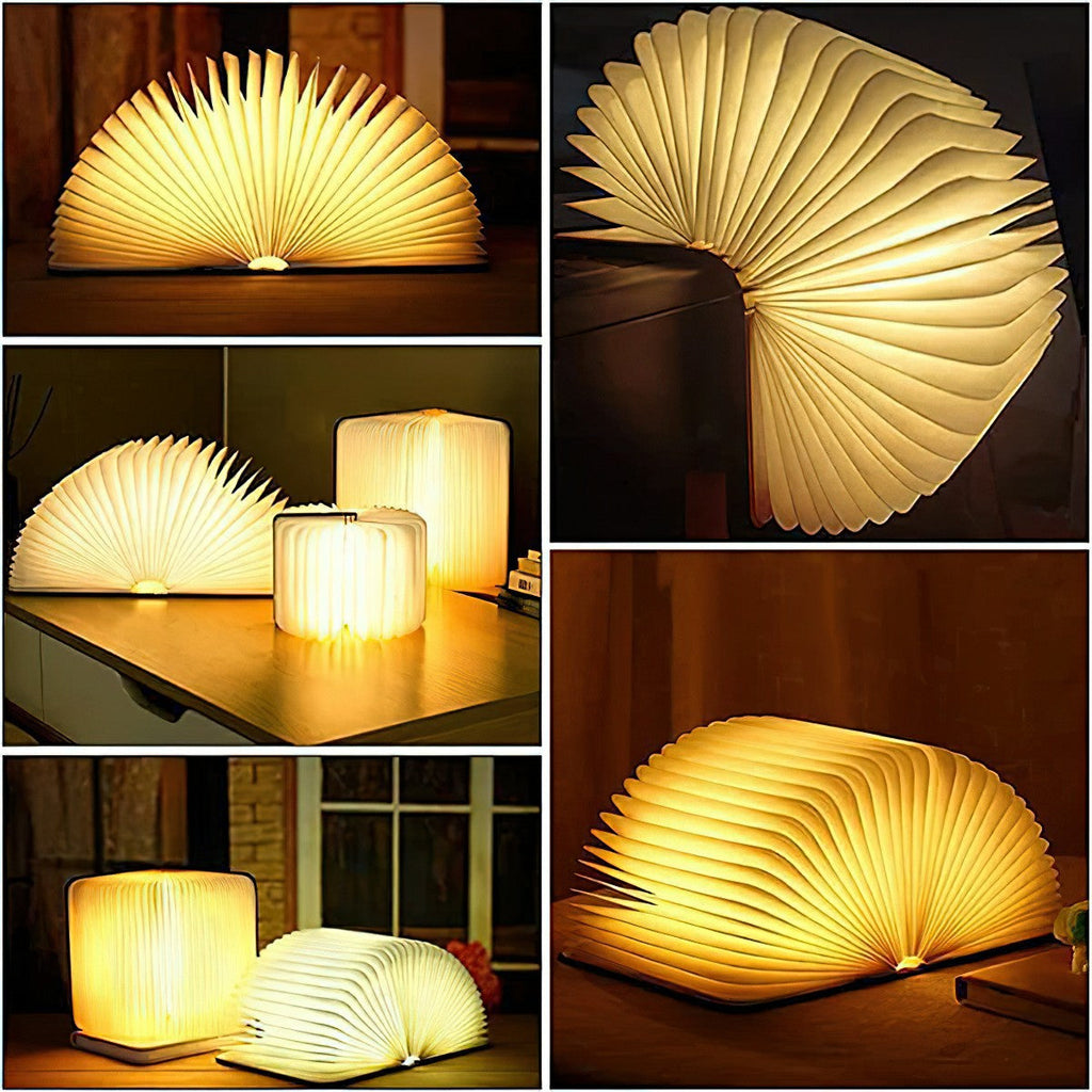 Magic Book Table Light 8.7", Bedside Table Lamp, detail 10