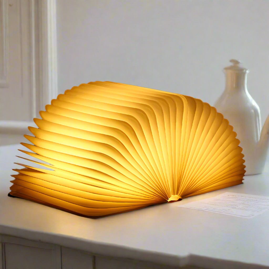 Magic Book Table Light 8.7", Bedside Table Lamp, detail 7