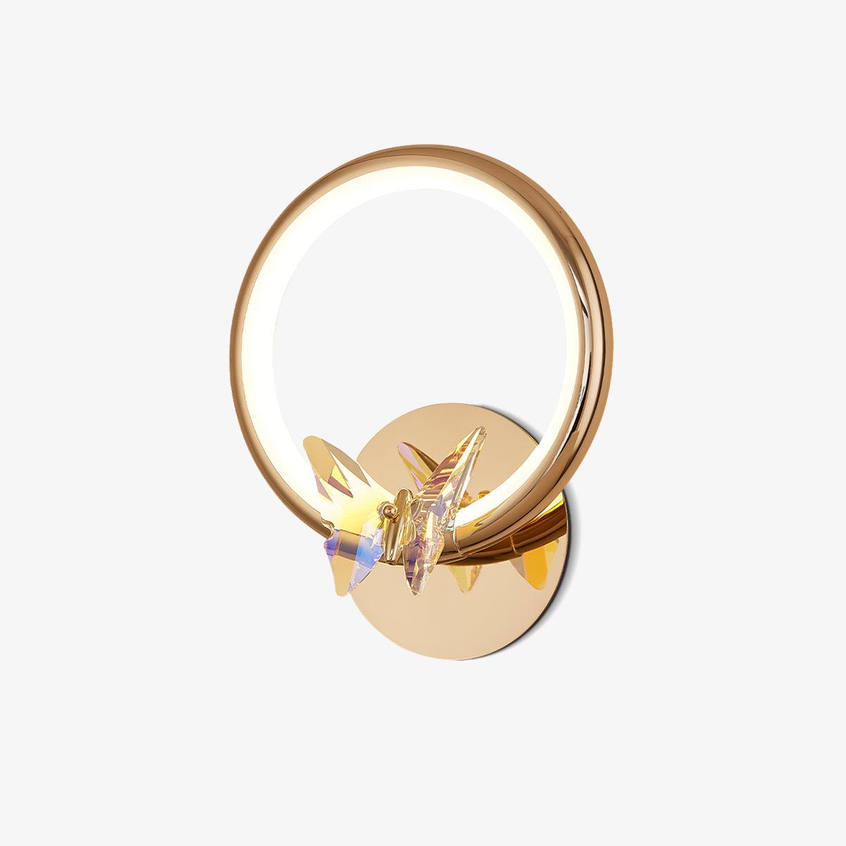 Magic Butterfly Wall Light, Hardwired Wall Sconce, detail 2
