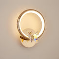Magic Butterfly Wall Light, Hardwired Wall Sconce, Aluminum, Dia 20cm x H 25.5cm
